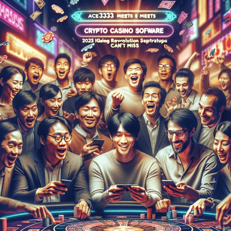 ACE333 slot reels alongside cryptocurrency coins and a digital wallet