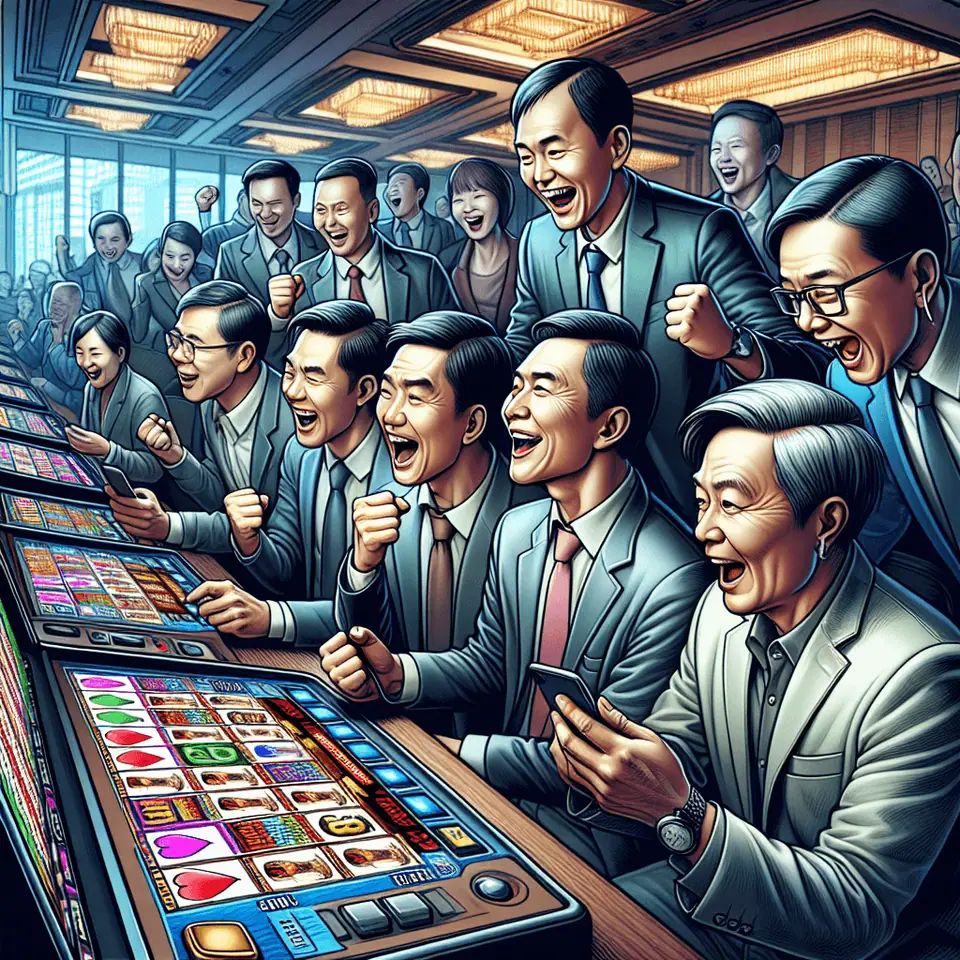 Selection of 3D slot casino games available in 2024