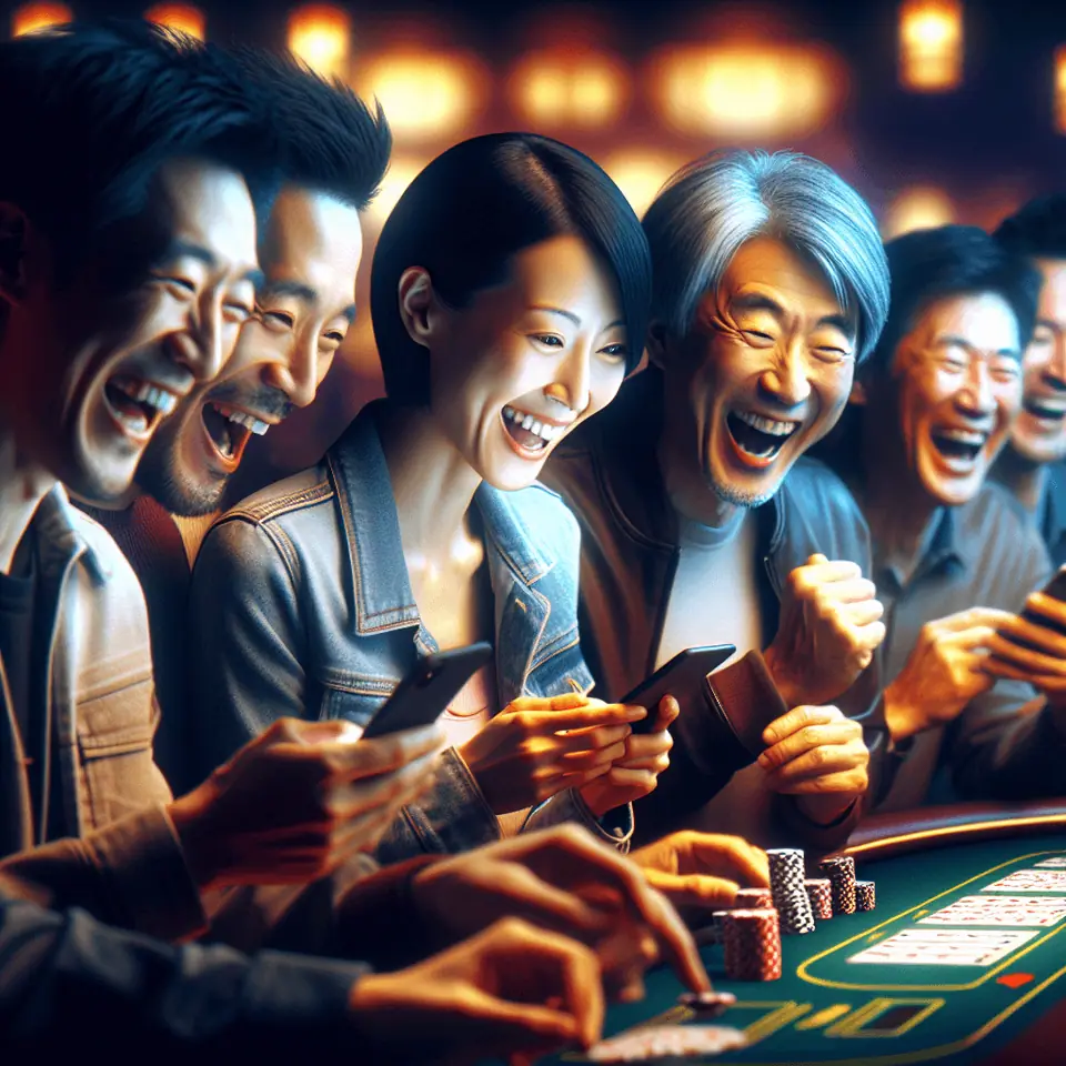 Crypto casino poker lobby with live Texas Hold'em tables