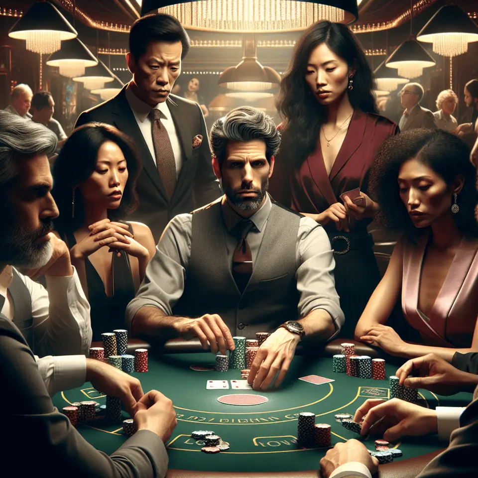 Poker hand history review screen listing past Ace-King hands