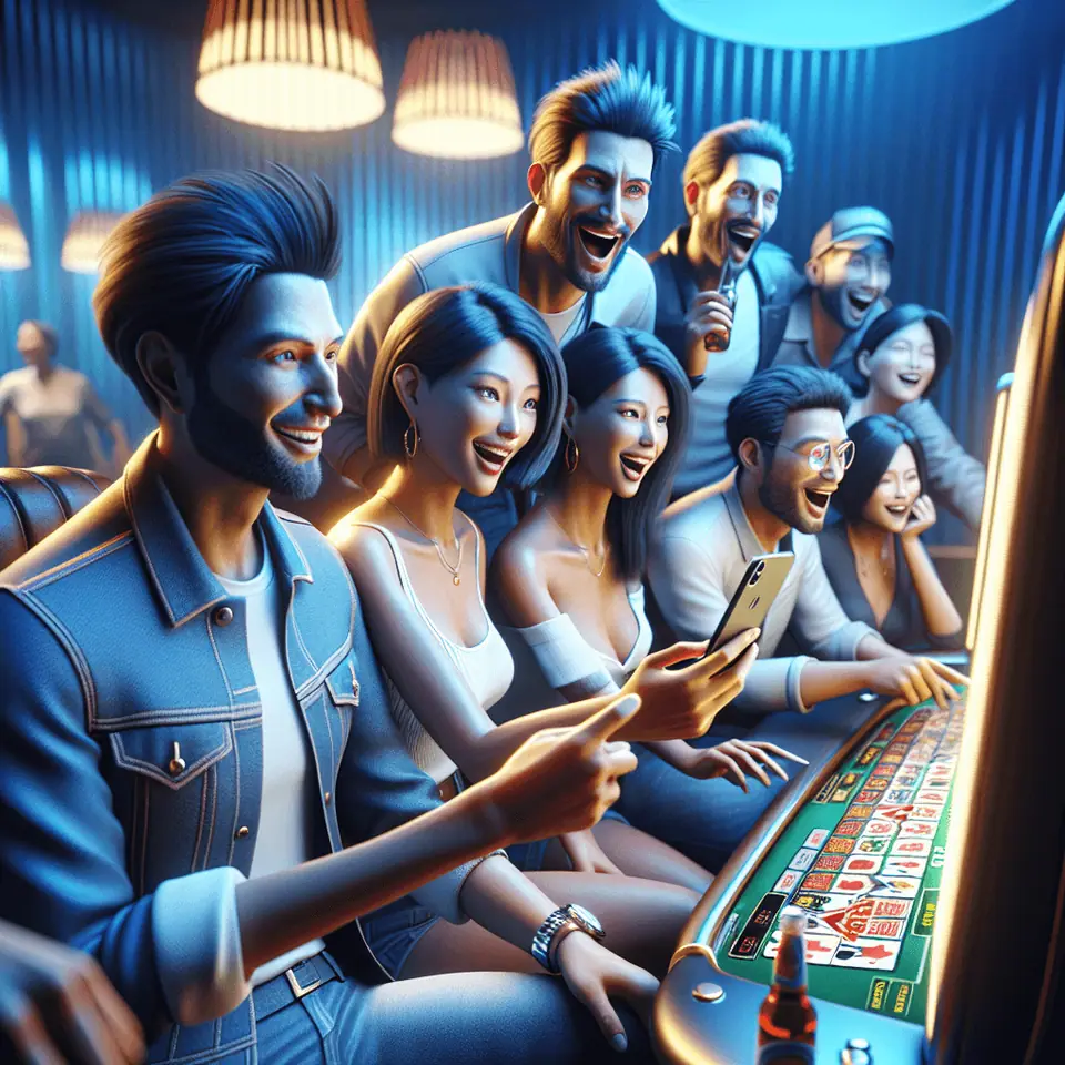 Online casino lobby offering both Three Card Poker and keno tables