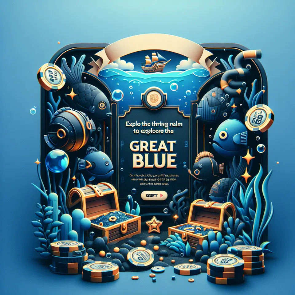 Pearl symbols triggering the Great Blue free spins round on Mega888