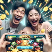 Buggy Bonus mini-game with colourful bug characters on Mega888