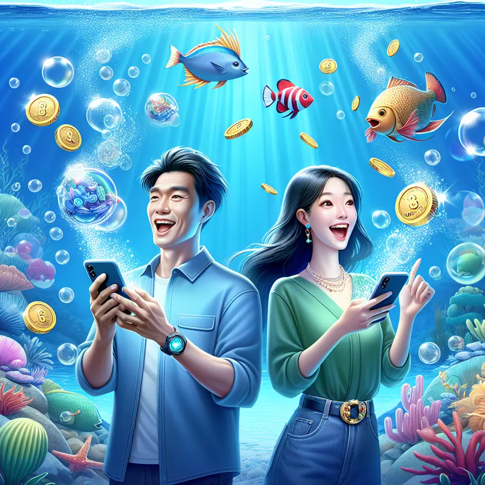Ocean King golden dragon appearing on screen during a fish shooting round