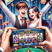 Mega888 Great Blue slot with sharks, turtles and pearls on deep blue reels