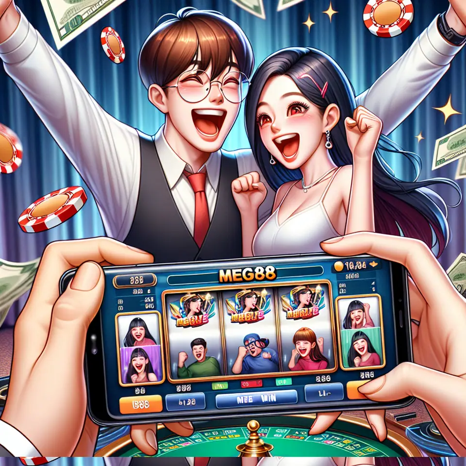 Card gamble screen offering to double a Great Blue win