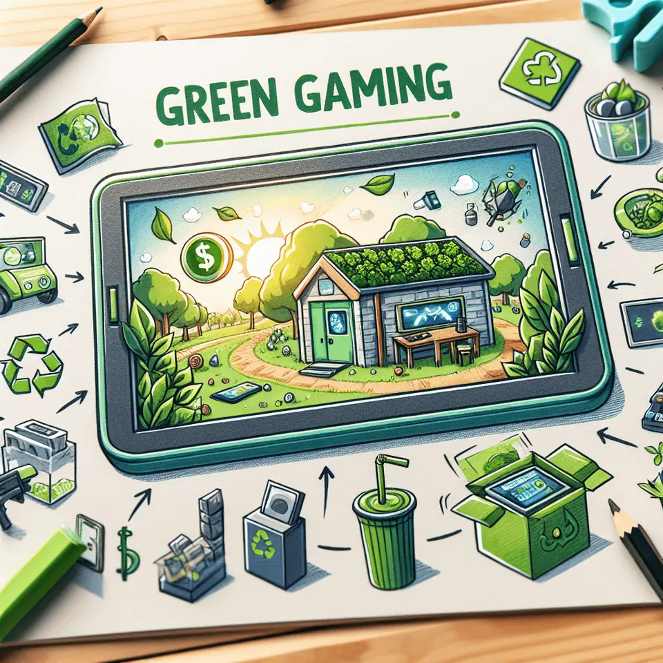 Pocket-Gaming promotional banner for an eco-themed player reward