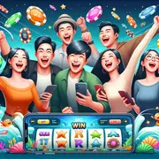 918Kiss Great Blue slot with sea turtles, starfish and a shark on the reels