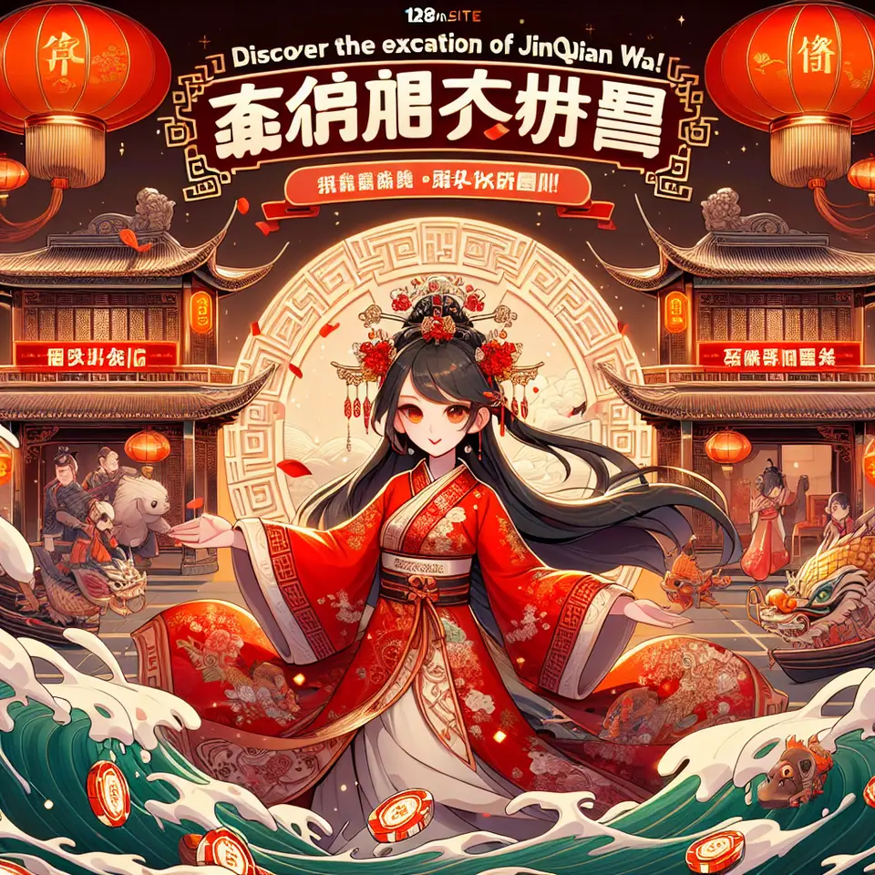 Jin Qian Wa game artwork with traditional Chinese symbols