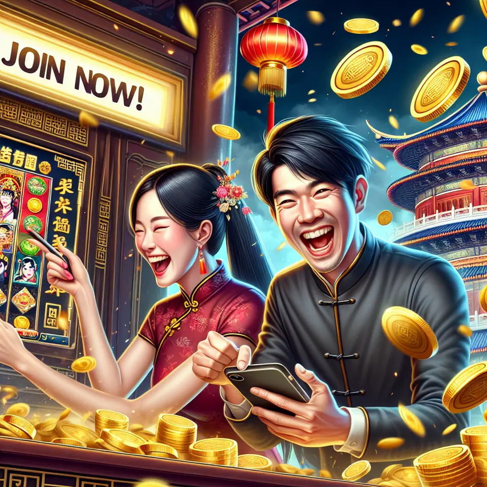 918Kiss mobile app lobby showing Chinese-themed games