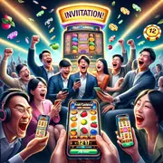 Fruit Fiesta mini-game with bright fruit graphics on Mega888