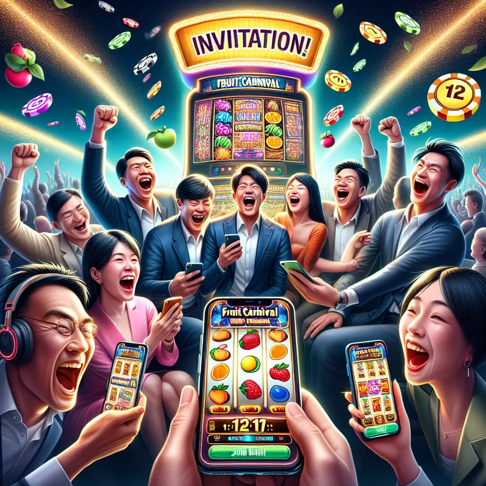 Fruit Fiesta game screen showing a round in progress on Mega888