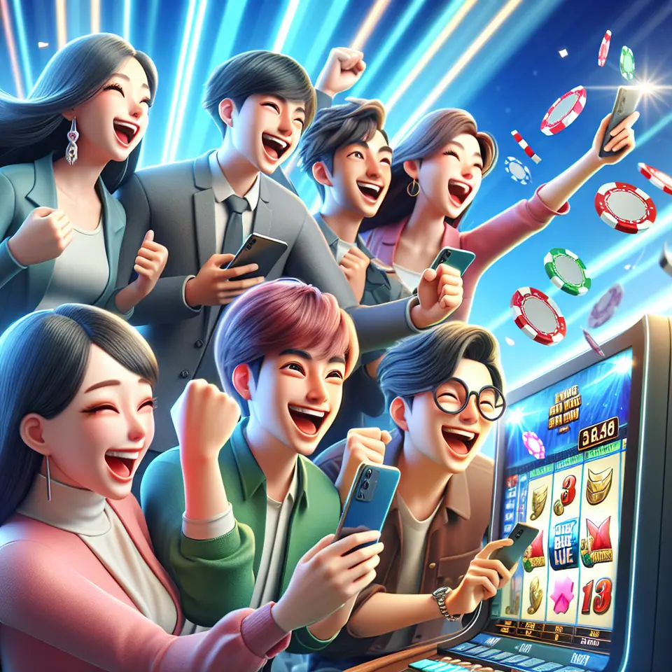 Great Blue Slot free spins feature on the SCR888 mobile app