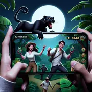 Panther Moon slot game on the 918Kiss mobile casino app