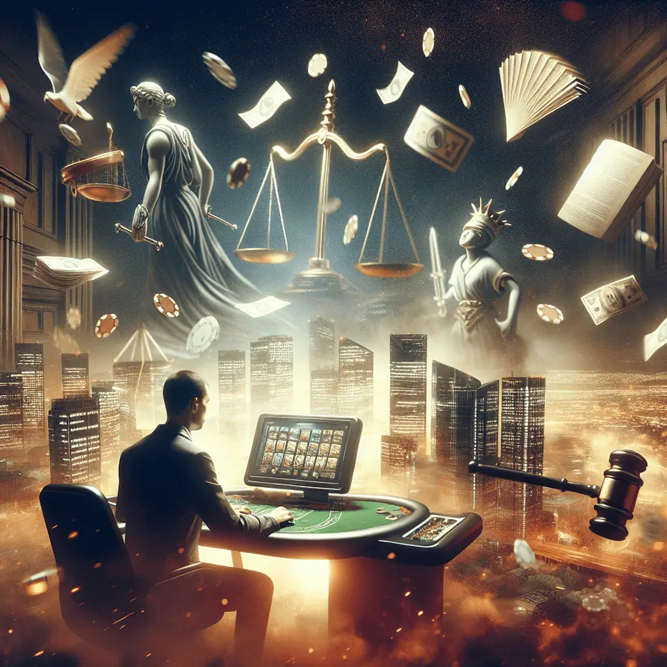 Chart of how Japan's 2024 law affects online casino players
