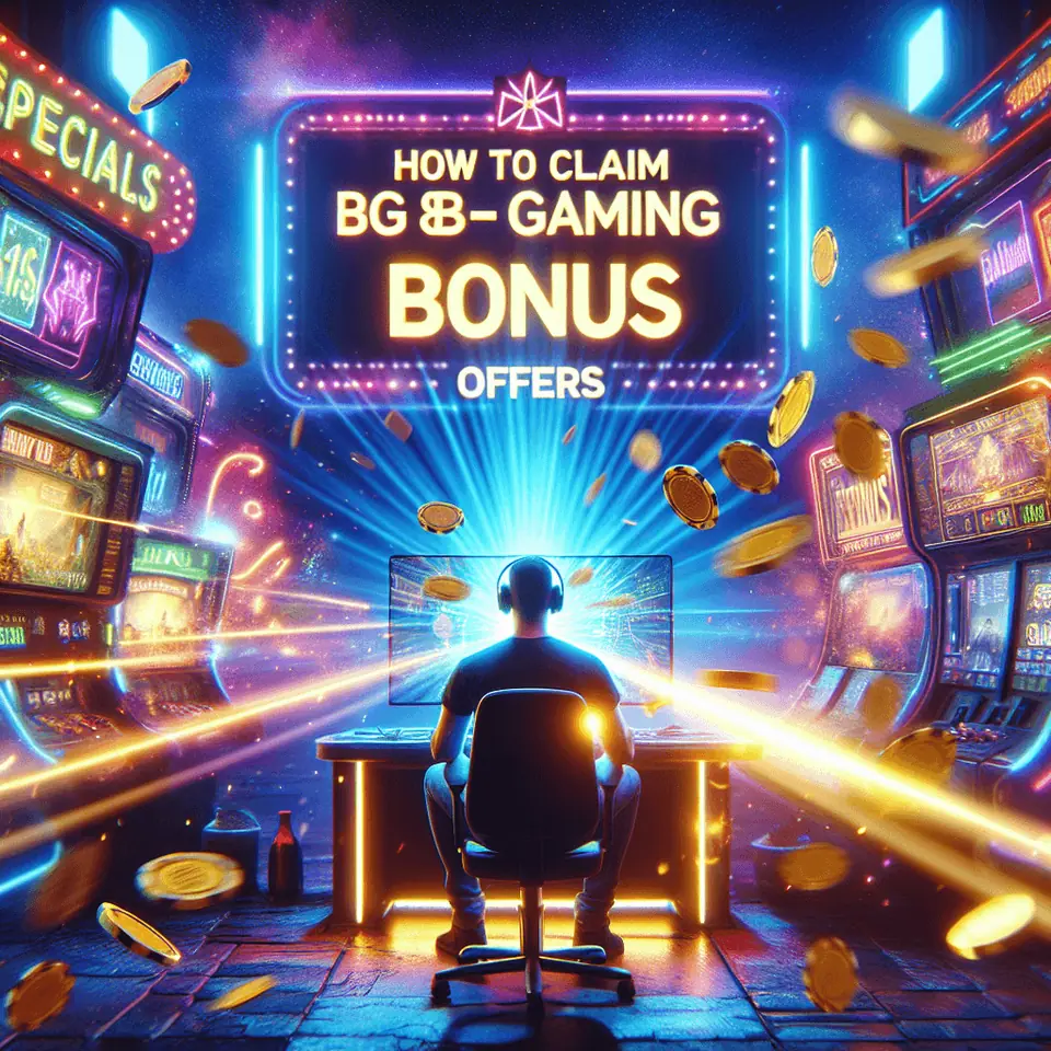 Steps for claiming a BG-Gaming bonus in a casino promotions tab