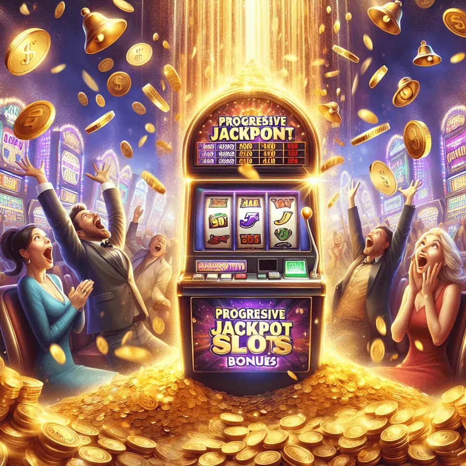 Progressive jackpot slot bonus round triggered by special symbols