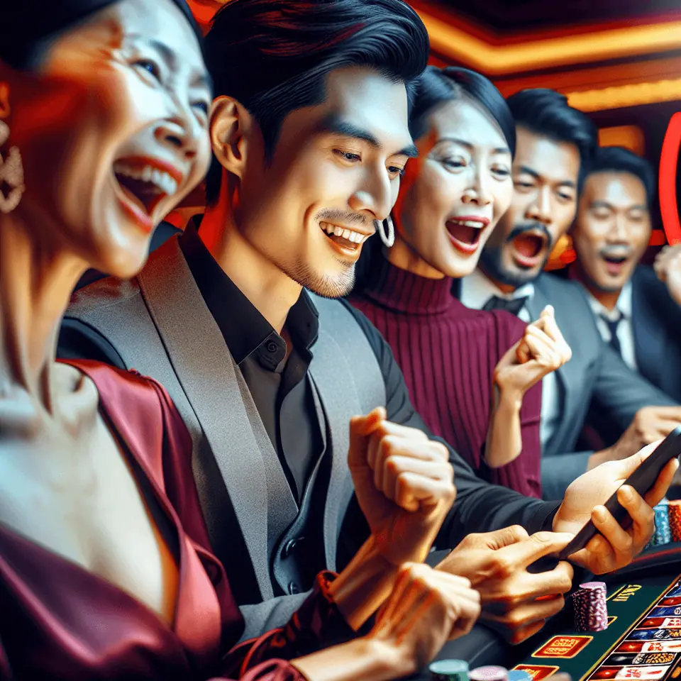 Beginner playing a low-stakes 918KISS SCR888 game on a smartphone