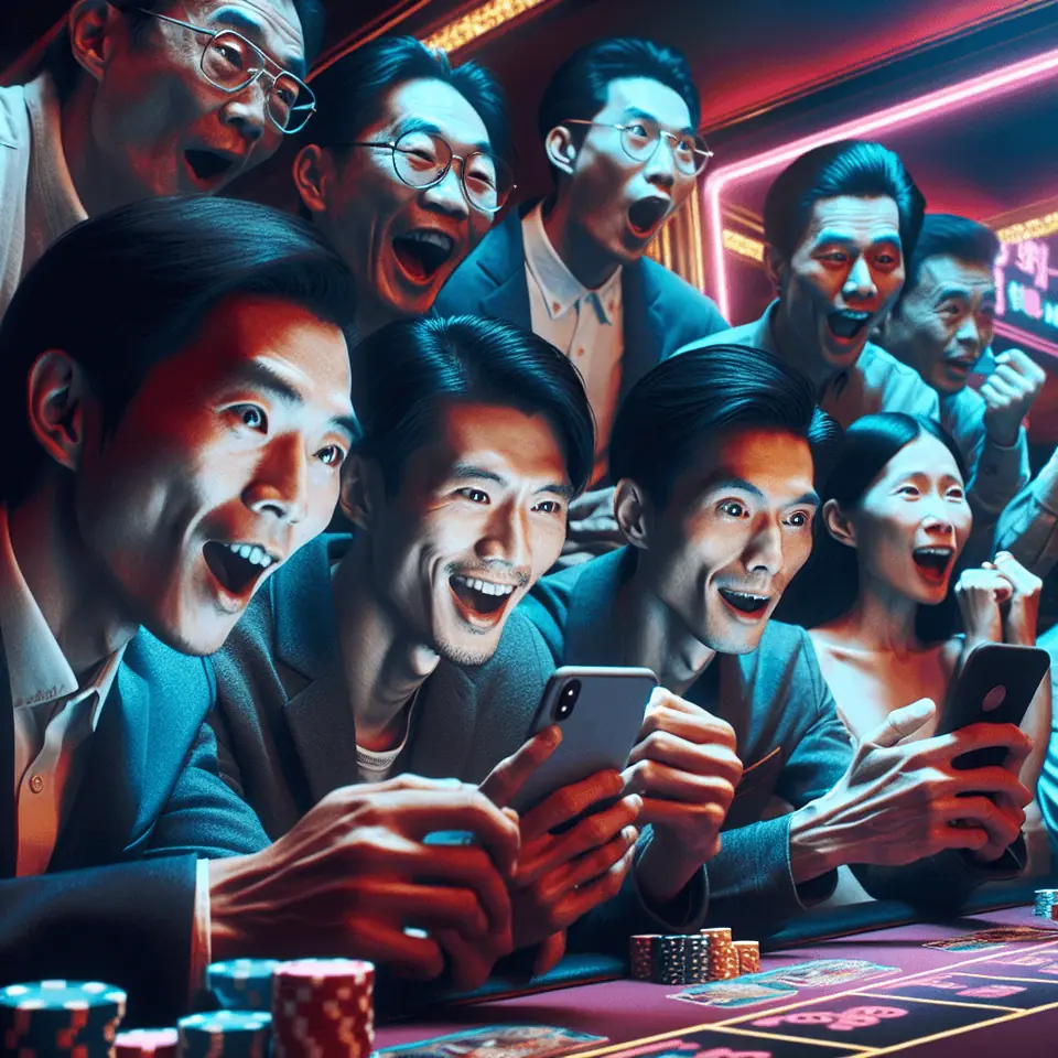 Player collecting a win on an EVO888 slot game on a mobile phone