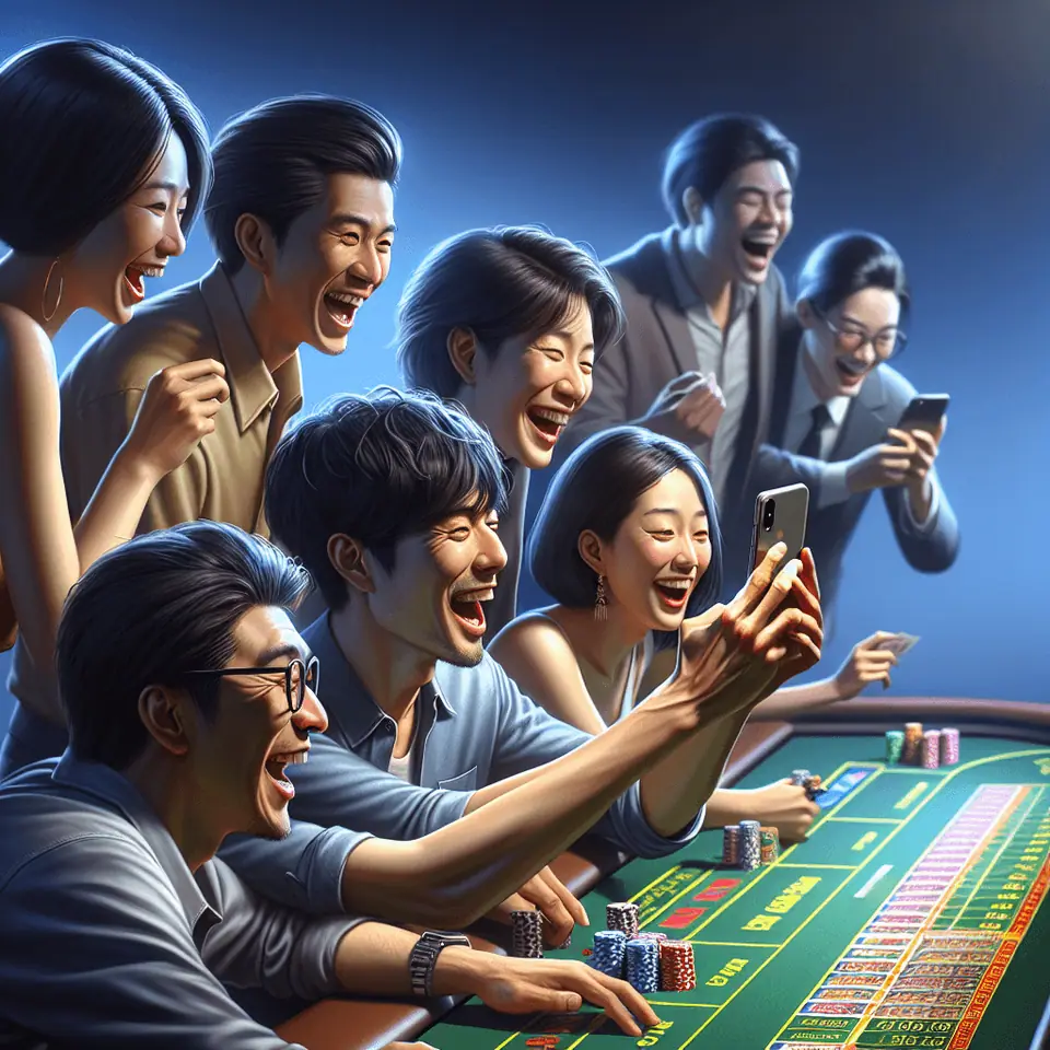 SKY777 slot reels on a phone with a win highlighted