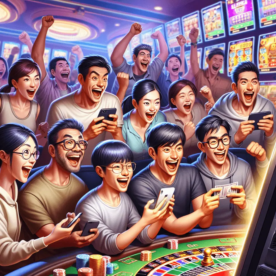 Megaways slot bonus round with a rising cascade multiplier