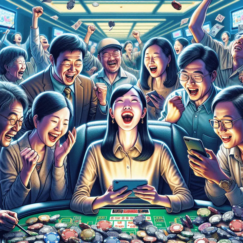 Players reviewing a replay of a JDB Gaming big win on YouTube