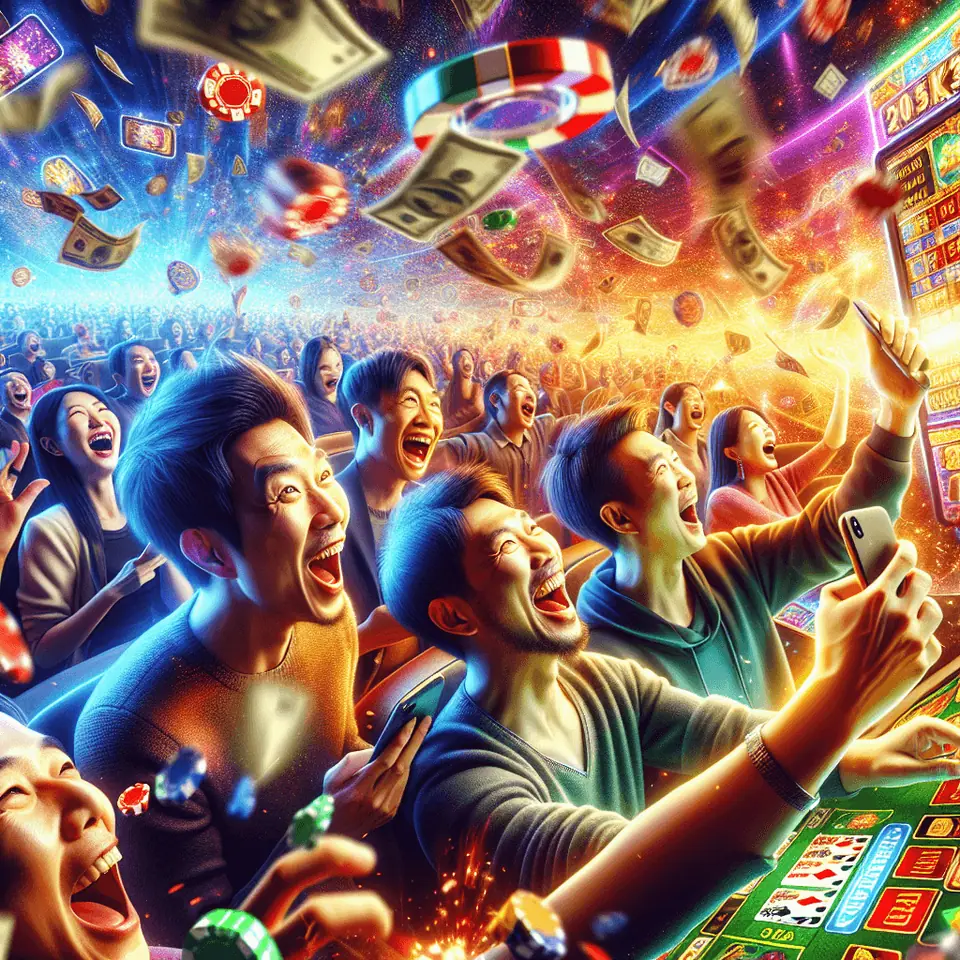 Joker123 casino app showing slots, table games and live dealer sections