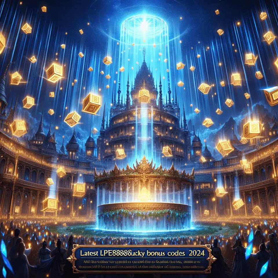 LPE88 Lucky Palace promotions screen showing 2024 bonus codes