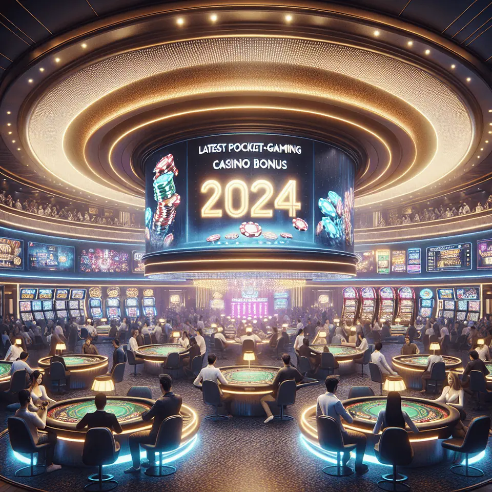Pocket-Gaming promotions screen listing the latest 2024 casino bonuses