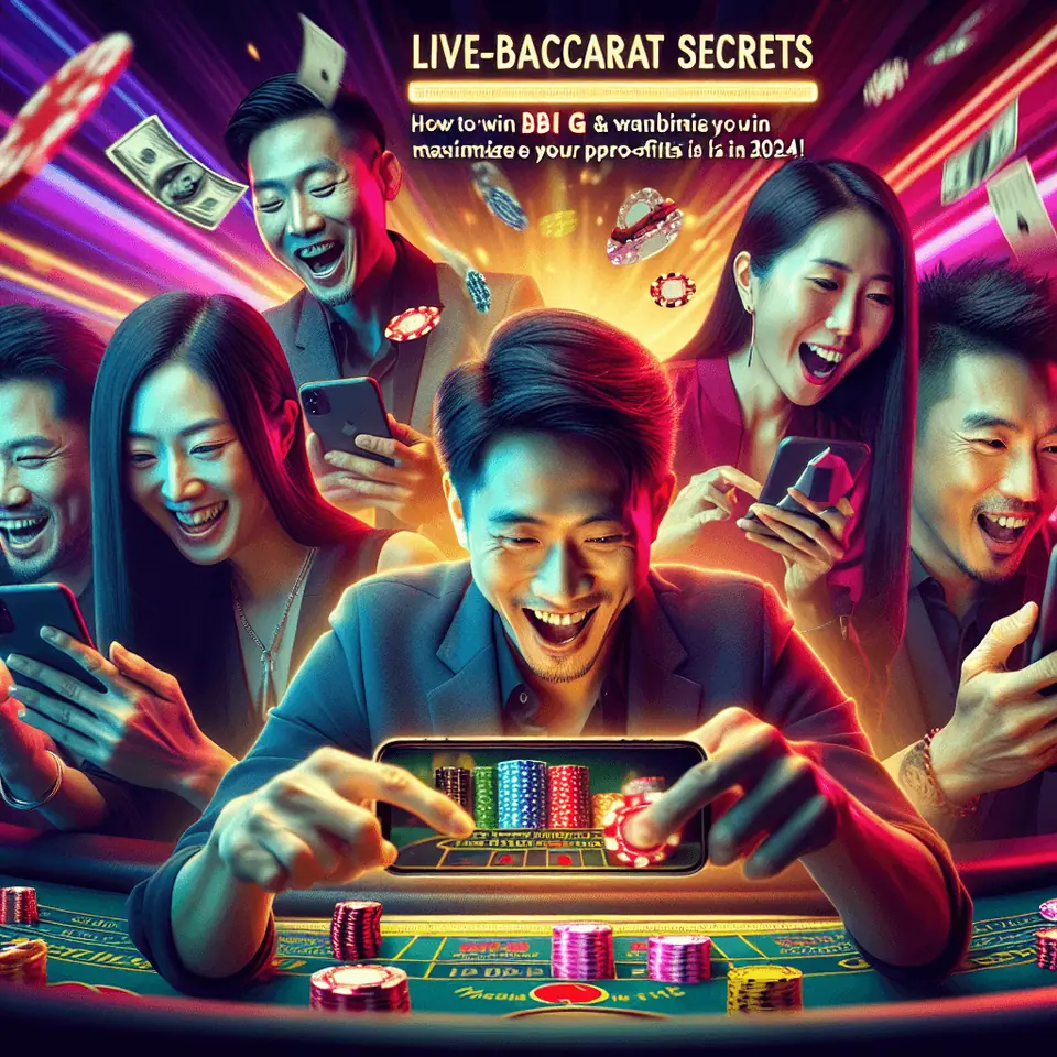 Live baccarat dealer dealing Player and Banker hands at a streamed table