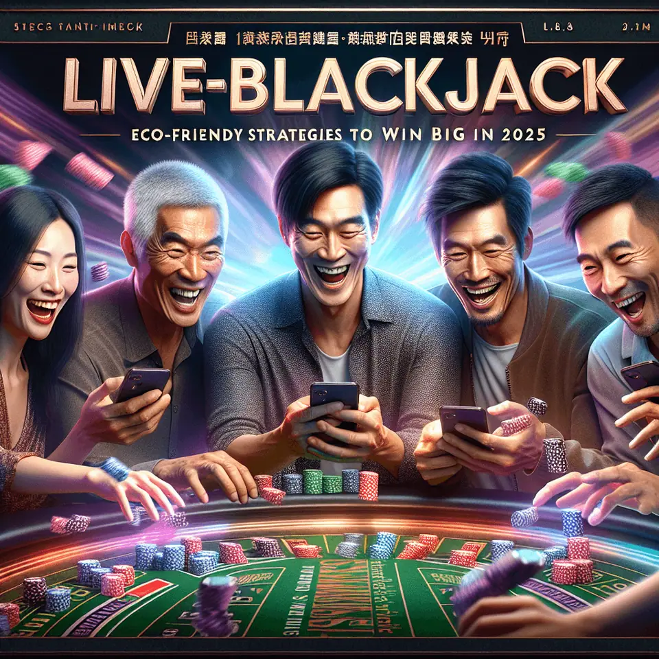 Live blackjack dealer table streamed to a laptop in power-saving mode