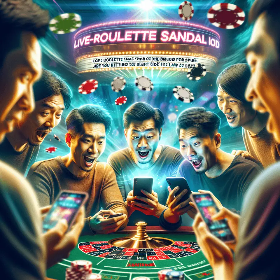 Live roulette table styled as a police precinct with detective characters