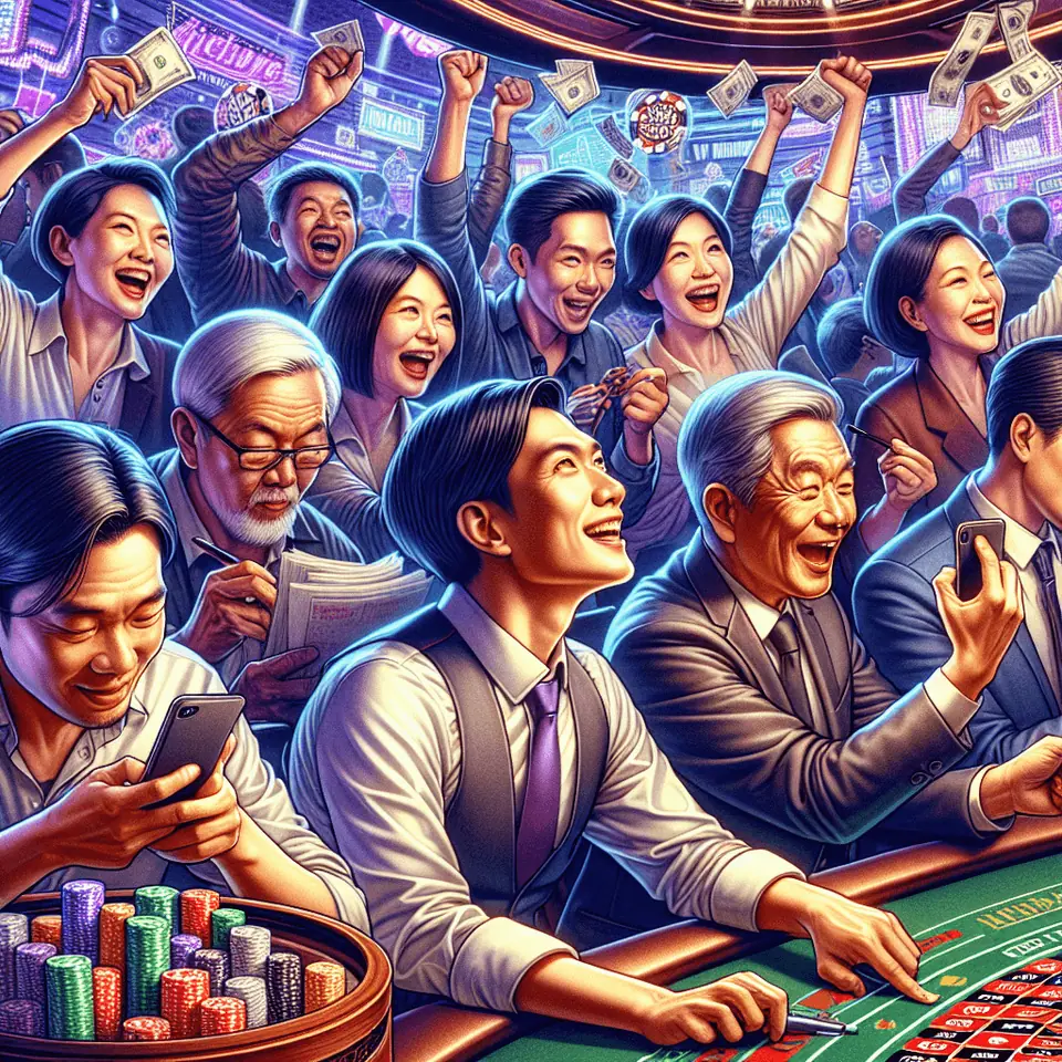 Live roulette wheel with a dealer and chips placed on the betting layout