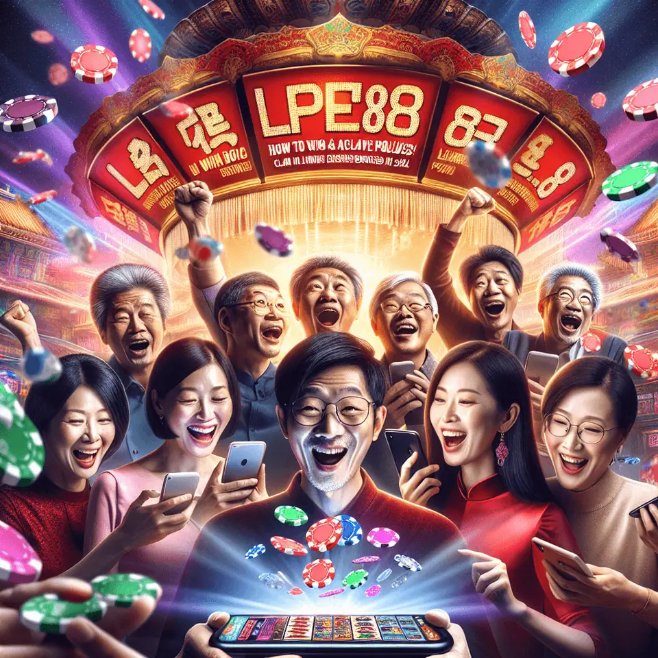 LPE88 Lucky Palace casino app lobby with slot and table game icons