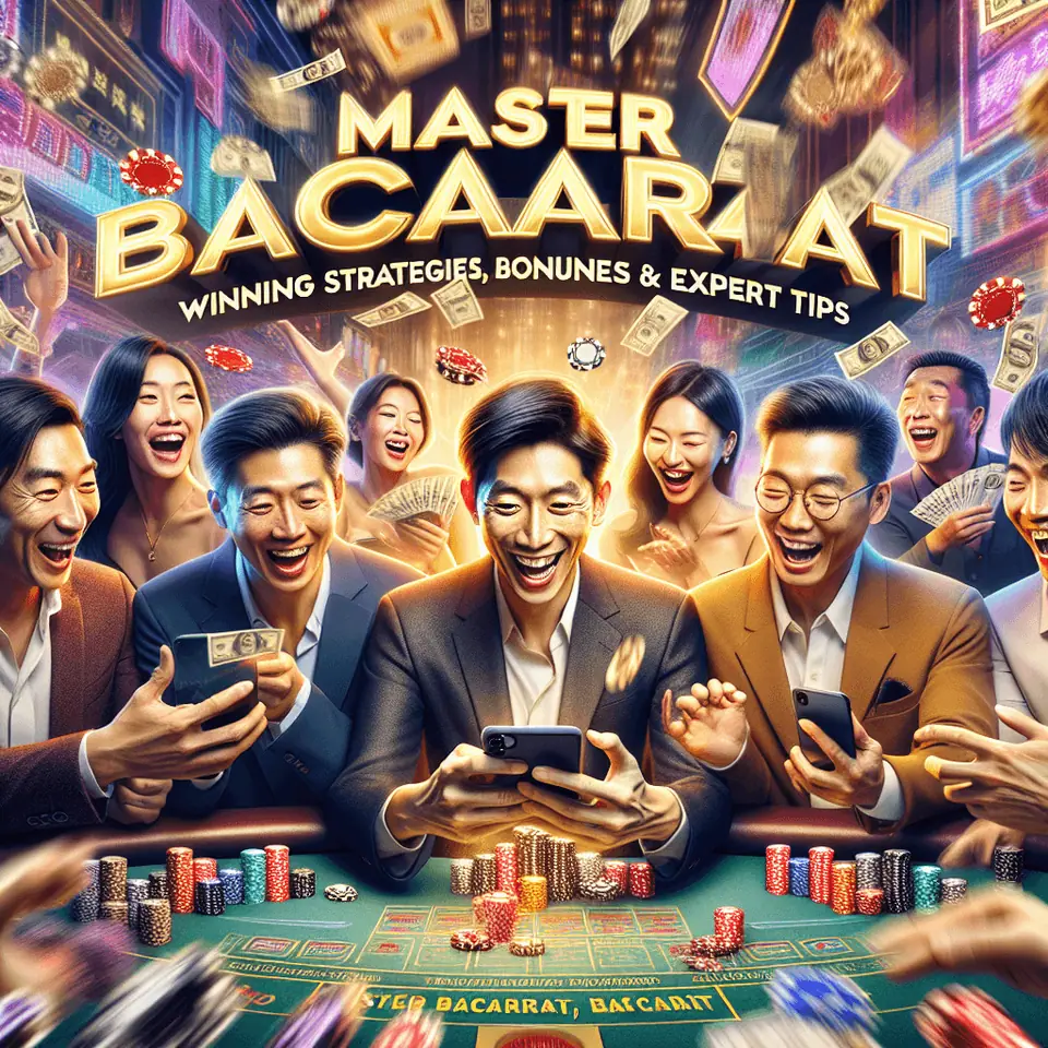 Live baccarat table with dealer dealing Player and Banker hands