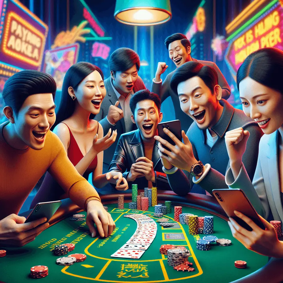 Texas Hold'em hand on an online poker table displayed on a laptop
