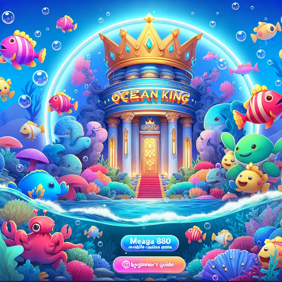 Mega888 Ocean King free practice mode on a mobile phone