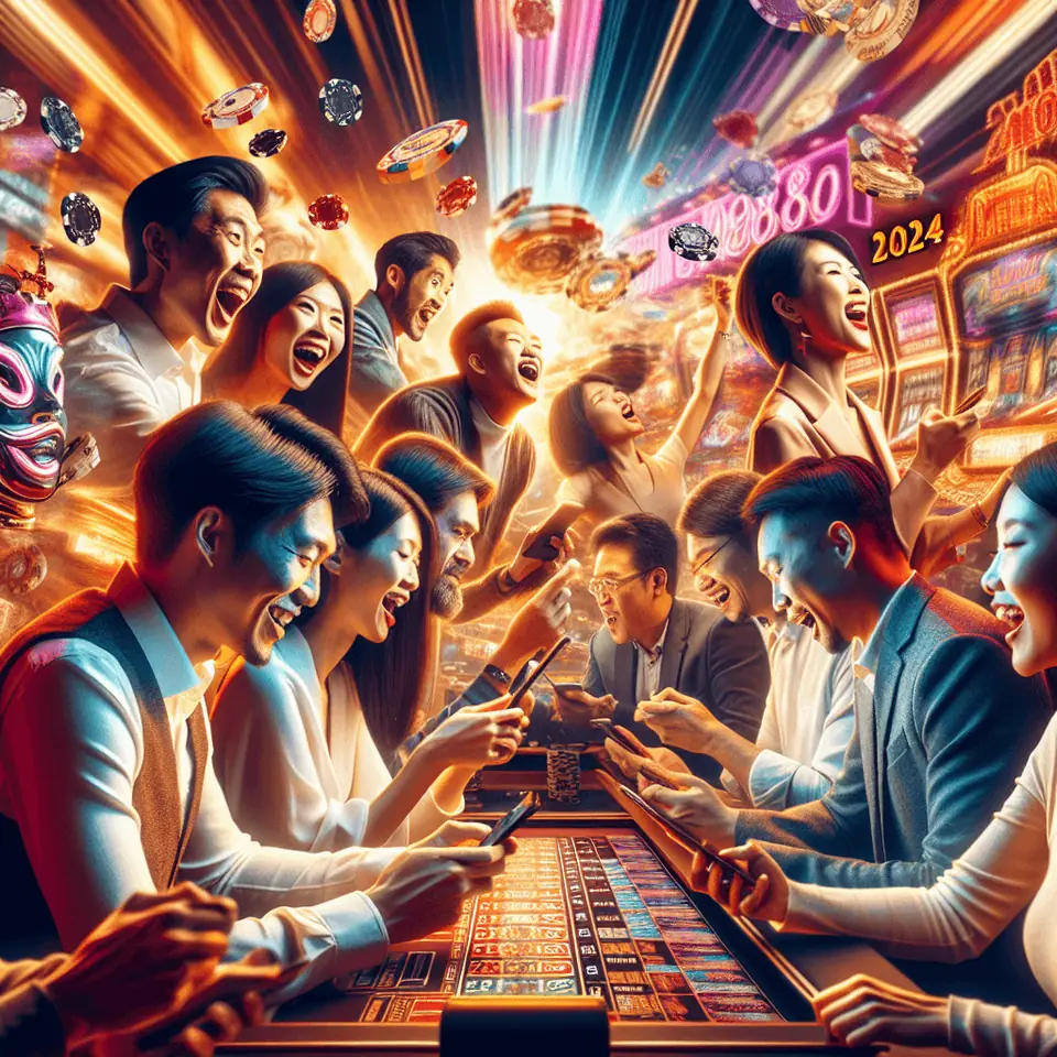 Mega888 casino lobby on a phone with slot game tiles