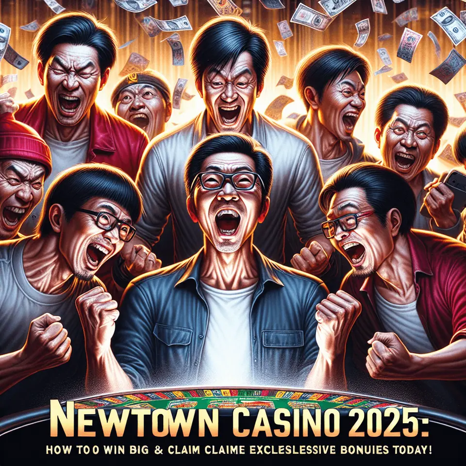 NTC33 Newtown Casino lobby with slot and table game icons on a phone