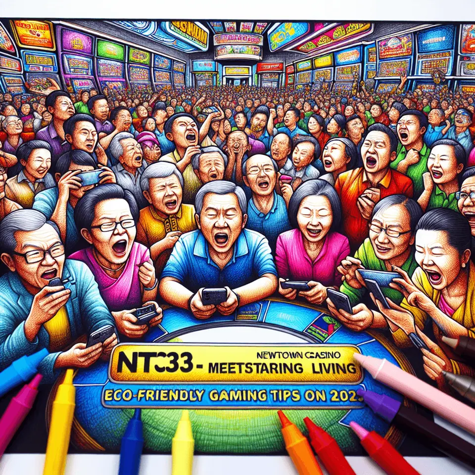 NTC33 Newtown Casino game lobby on a smartphone in power-saving mode
