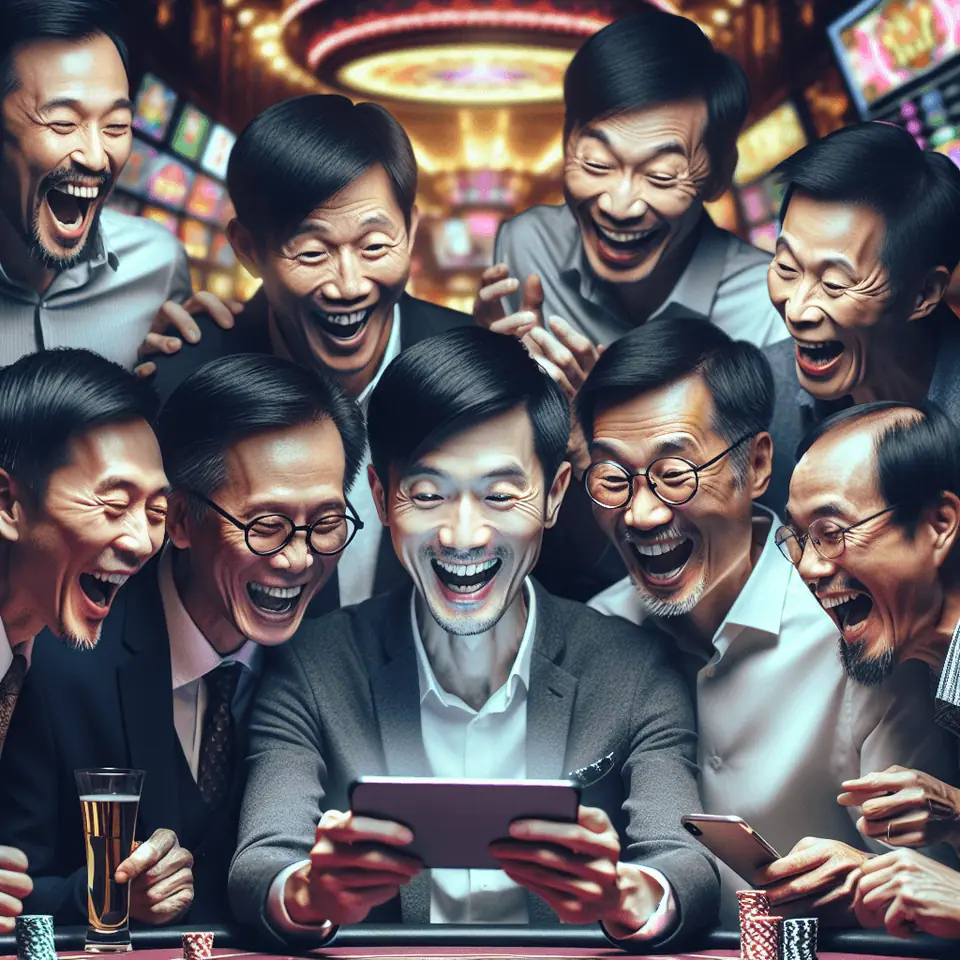 Progressive jackpot slot with a large rising prize counter above the reels