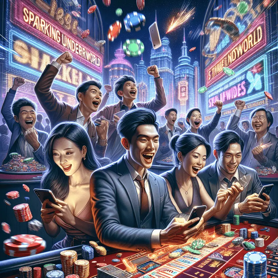 Rollex11 casino mobile app lobby showing slots and jackpot banners