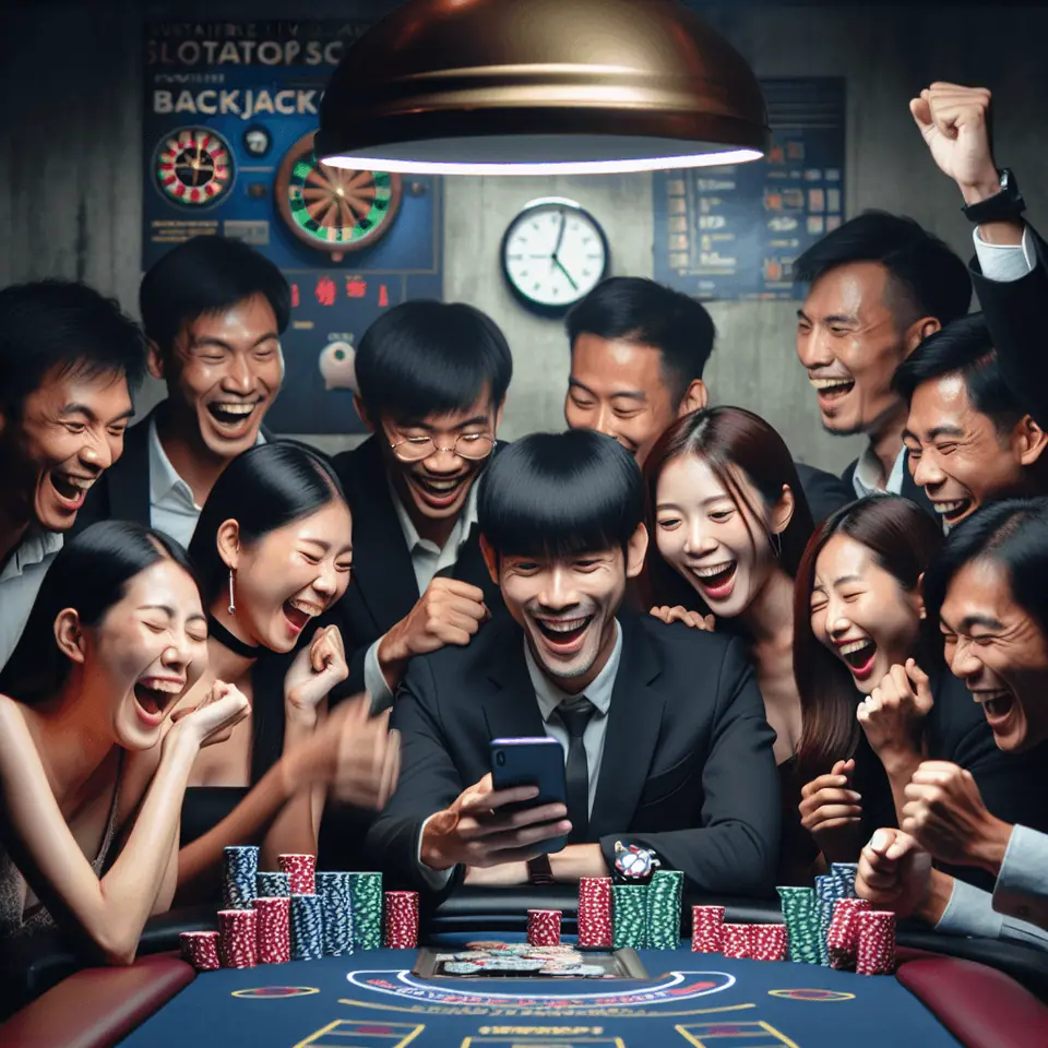 Tablet showing a live blackjack table next to a digital session tracker