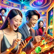 Jingle Bell Slots Christmas-themed reels in the Mega888 app