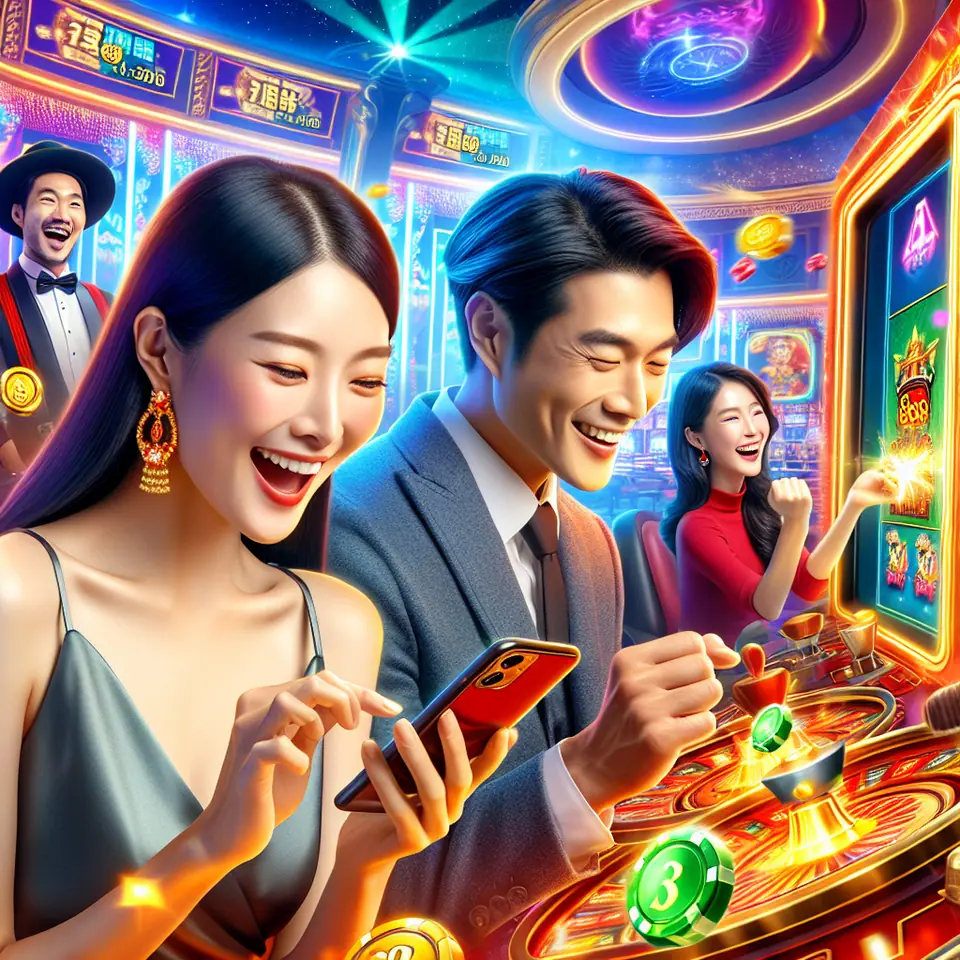 Jingle Bell Slots bonus round with festive symbols on the reels