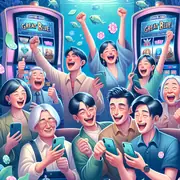 Great Blue underwater slot reels open inside the 918Kiss mobile app