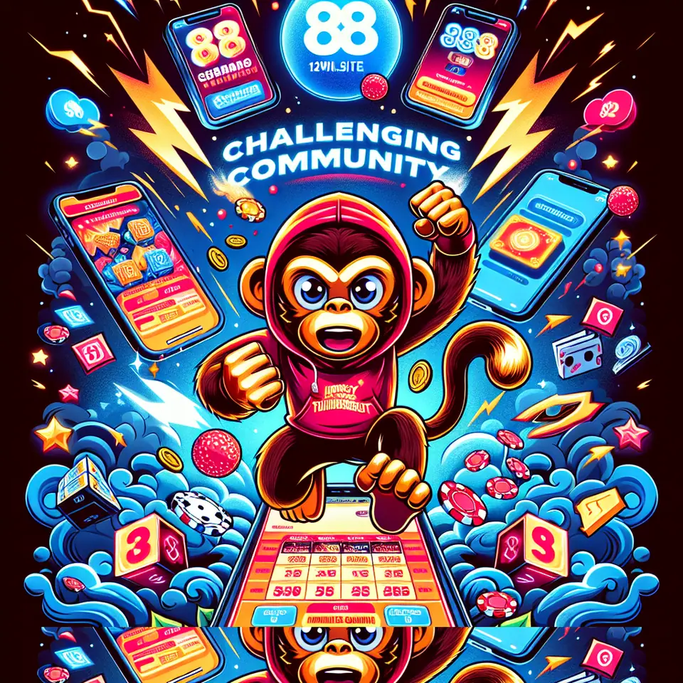 Cartoon monkey dodging lightning obstacles in Monkey Thunderbolt