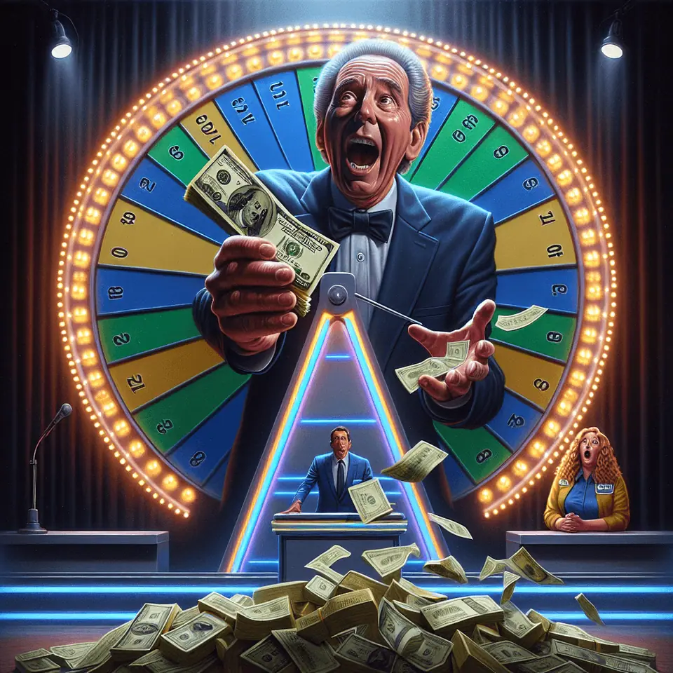 News graphic on Wheel of Fortune prize cuts and LIVE22 wheel players